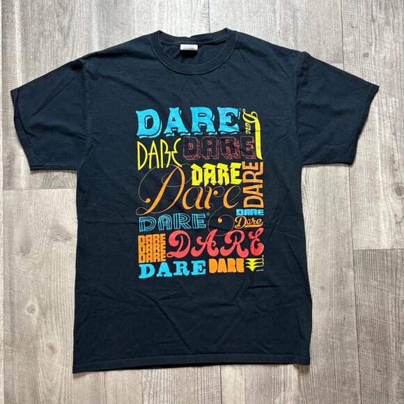 Vintage DARE Men’s logo tshirt size medium - Picture 1 of 6
